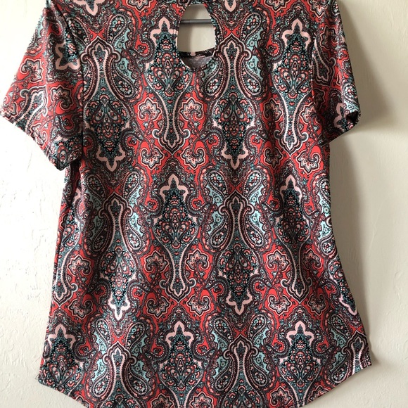 STAR VIXEN Womens Top Size Medium Scoop Neckline Short Sleeves - Picture 4 of 7